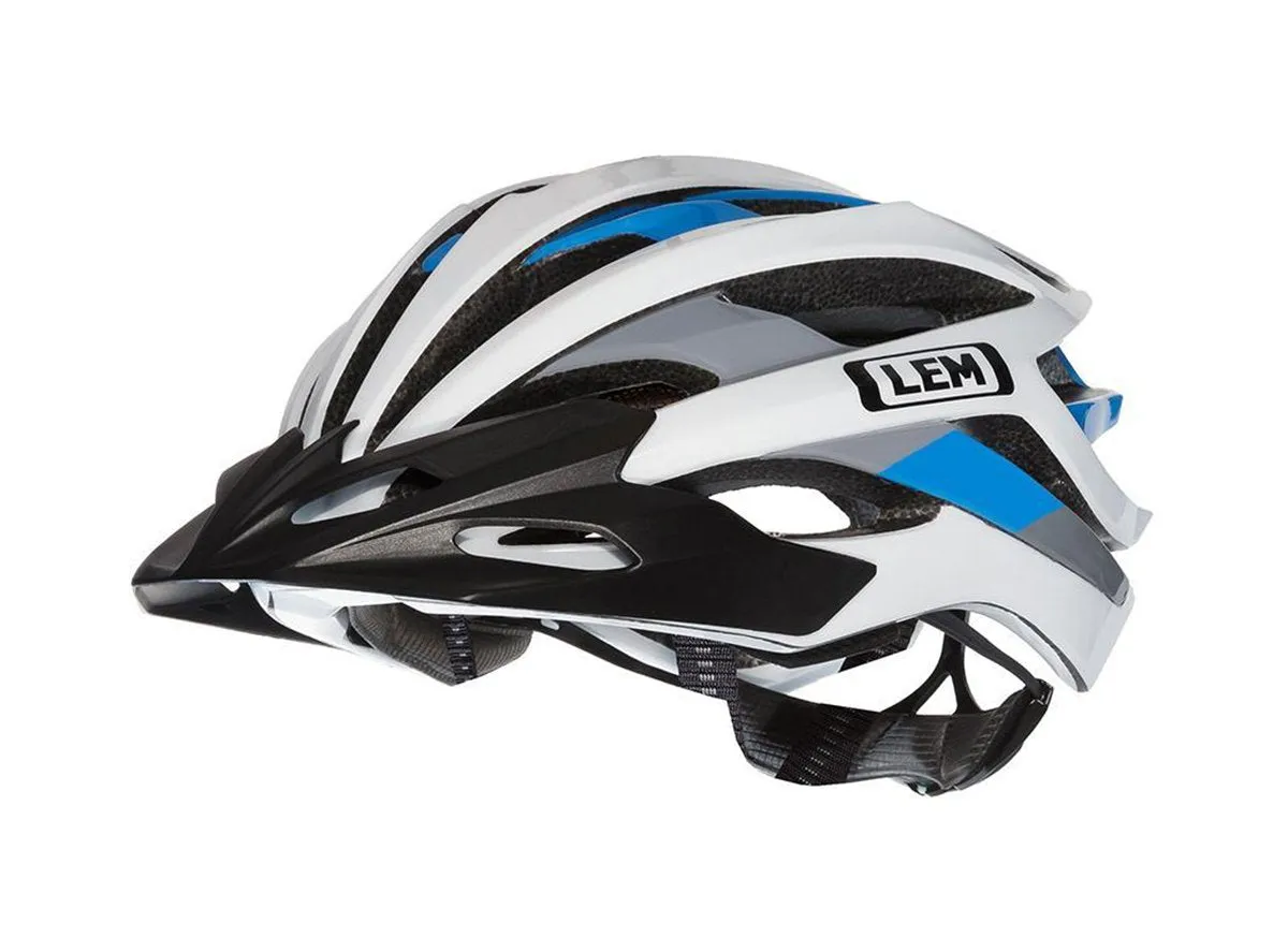 LEM Gavia Road Bike Helmet - Blue-White