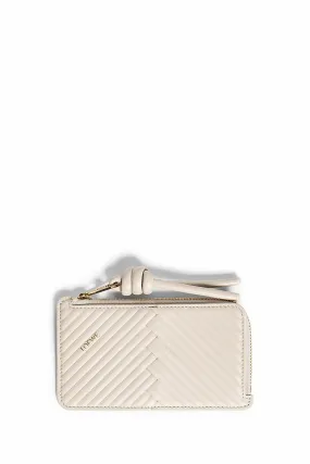 loewe knot diamond quilt wallet in nappa calfskin