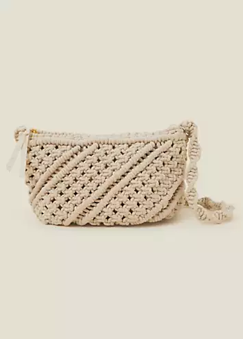 Macrame Crossbody Bag by Accessorize | Look Again