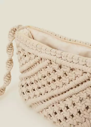 Macrame Crossbody Bag by Accessorize | Look Again