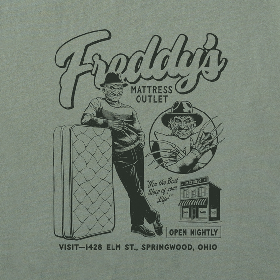 Men's Freddy's Mattress Outlet  Crusher Tee