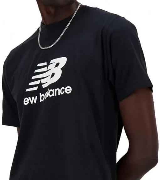 Men's T-shirt New Balance Seslcottee MT41502 BK