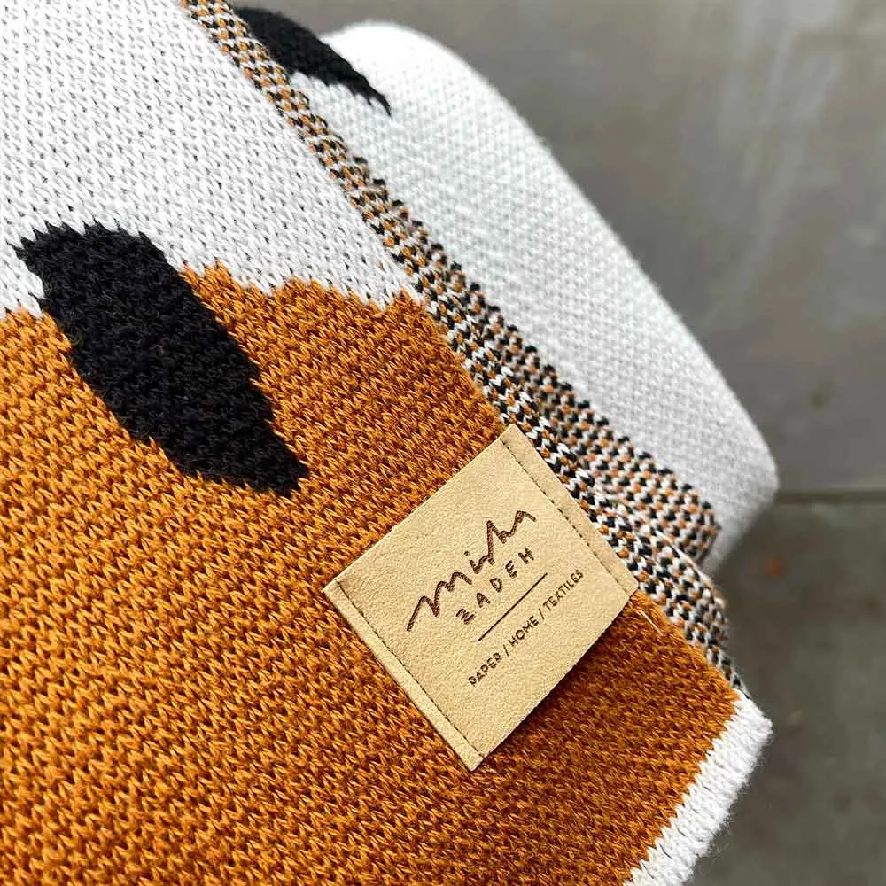 Misha Zadeh Cotton Throw Blanket