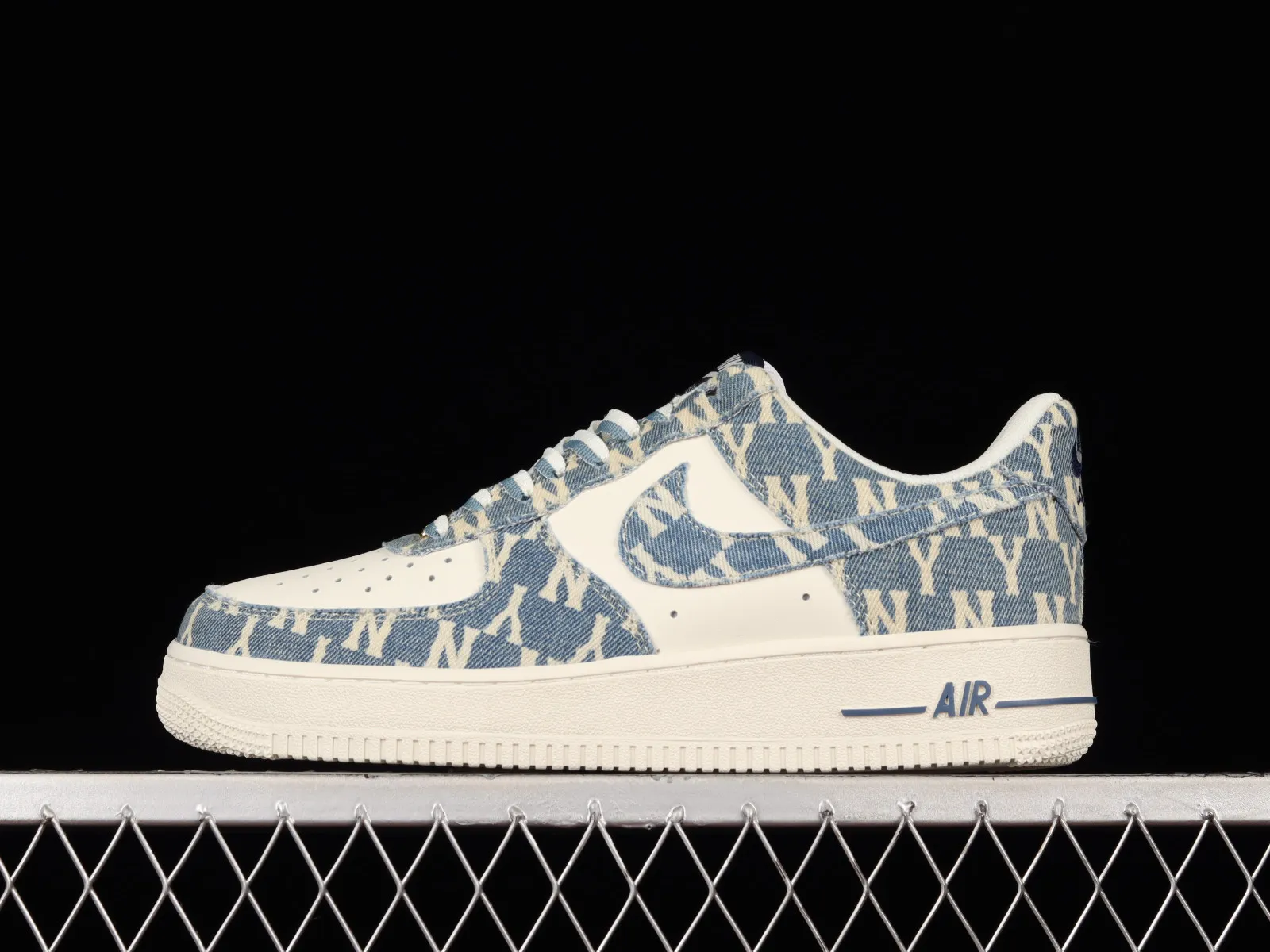 MLB x Nike Air Force 1 07 Low Denim Blue White CW1888-602