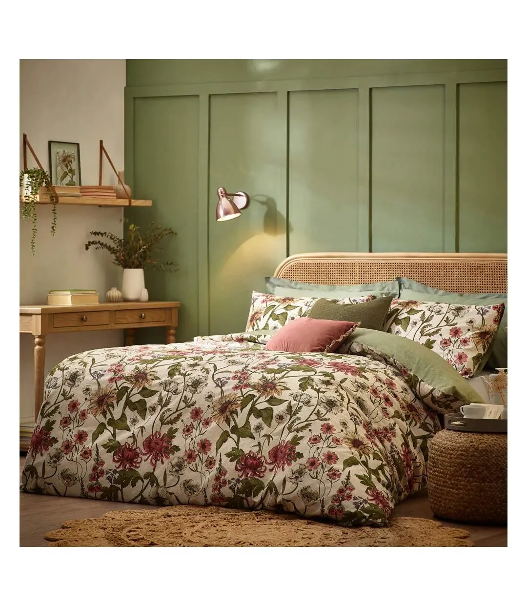 Nature wallflower duvet cover set natural Wylder