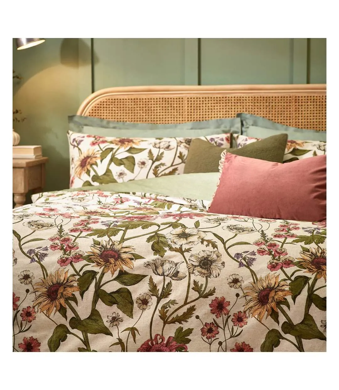 Nature wallflower duvet cover set natural Wylder