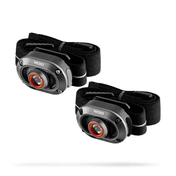 Nebo Mycro 250 Rechargeable Headlamp & Cap Light - 2 Pack