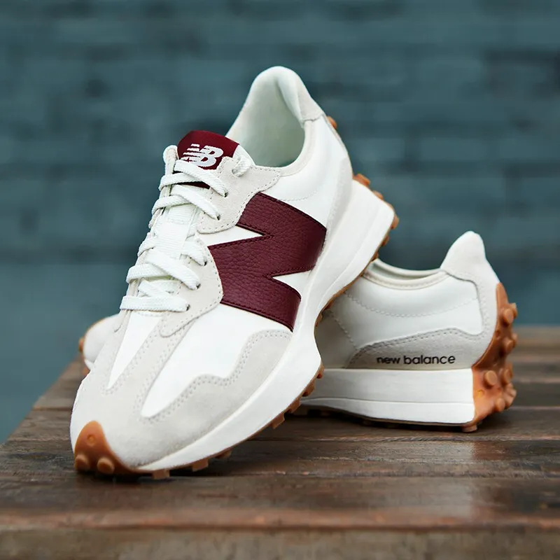 New Balance 327 'White Dark Red' Women's