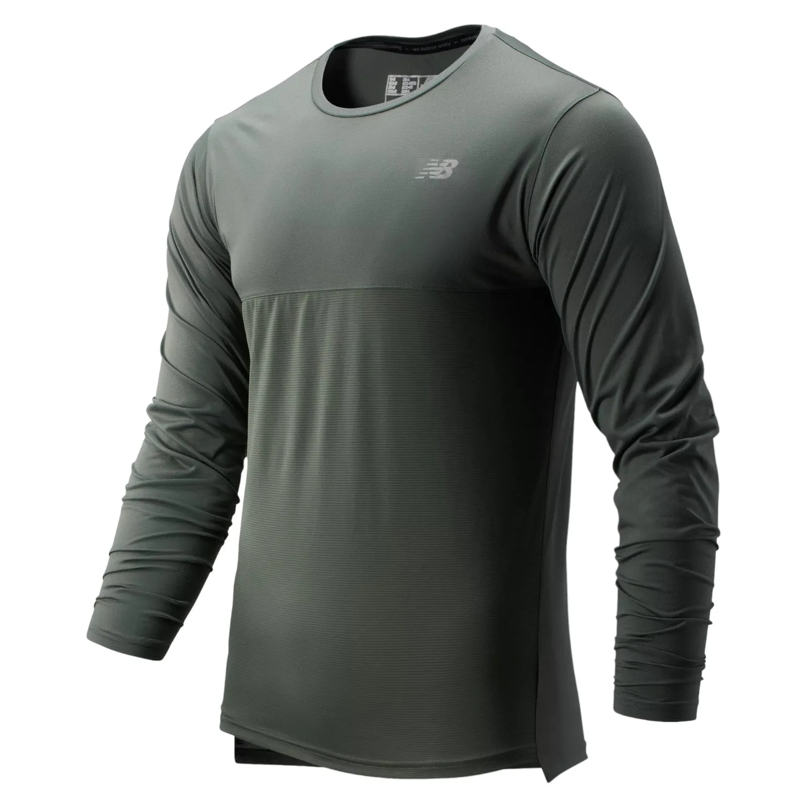 New Balance Accelerate Long Sleeve Tee - Green