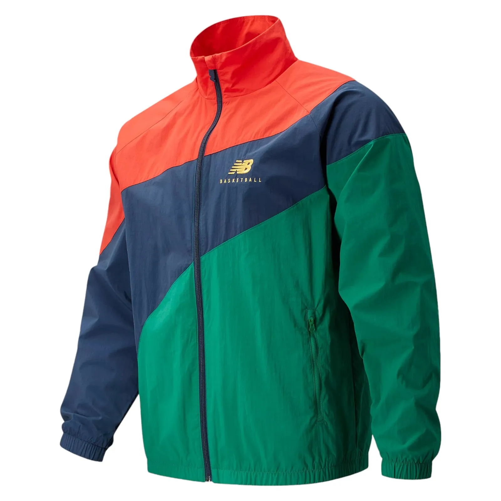 New Balance Basketball Woven Court Jacket - Green