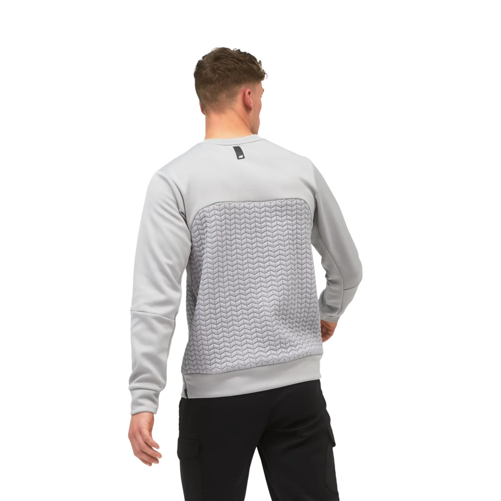 New Balance Fortitech Heatloft Crew Sweatshirt - Grey