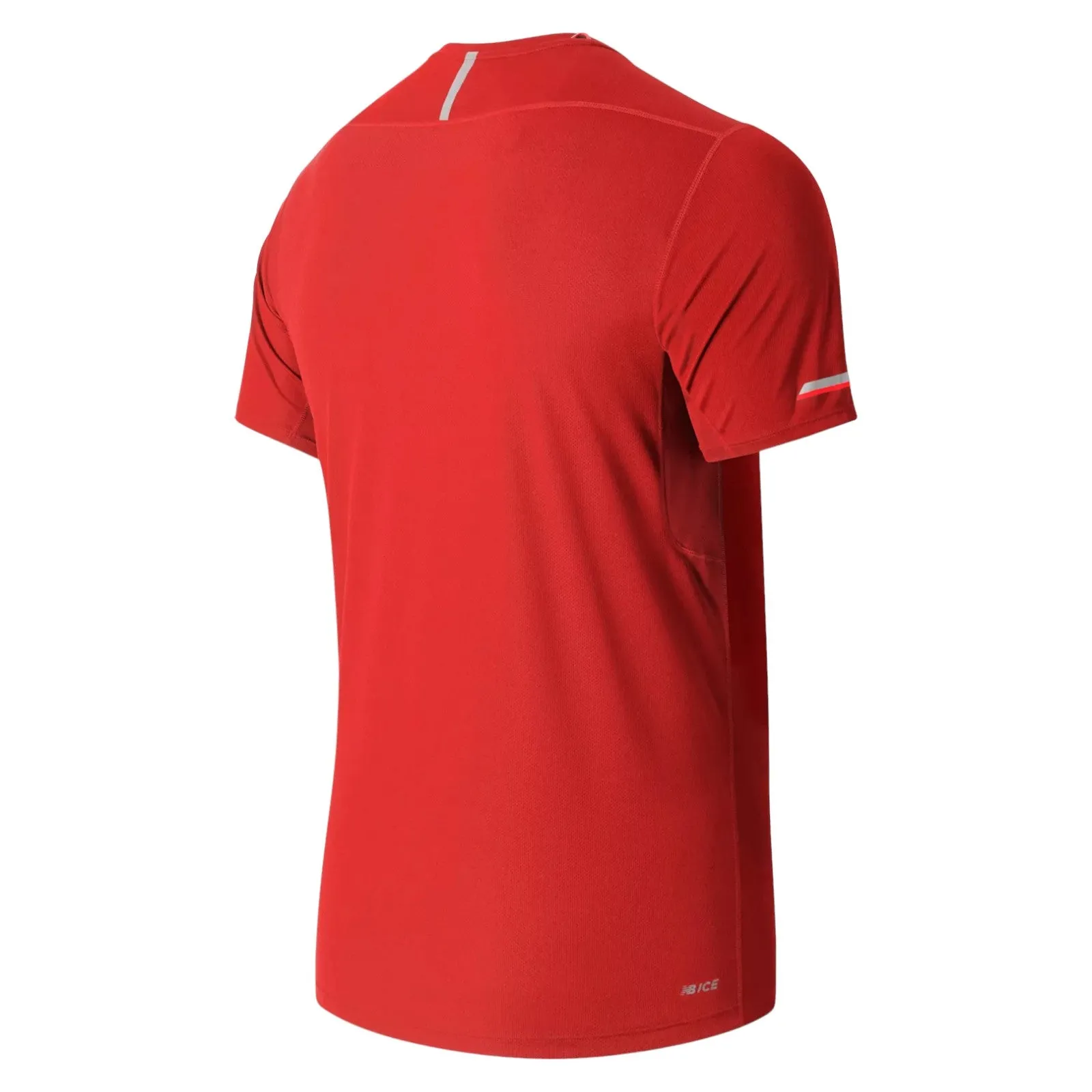 New Balance Ice Short Sleeve Tee New York Marathon - Red