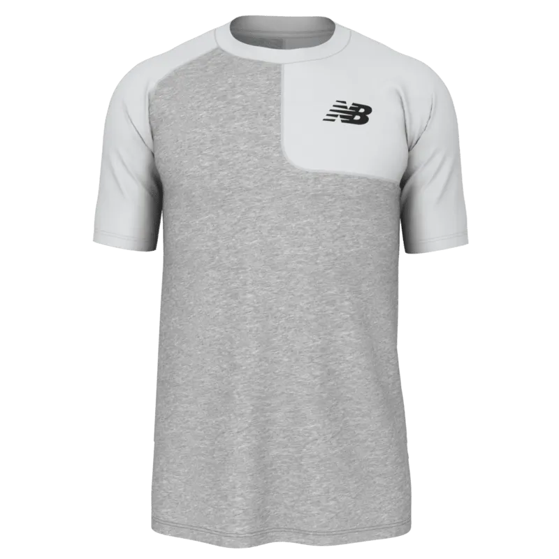 New Balance Men's SS Asym Baseball Top Left