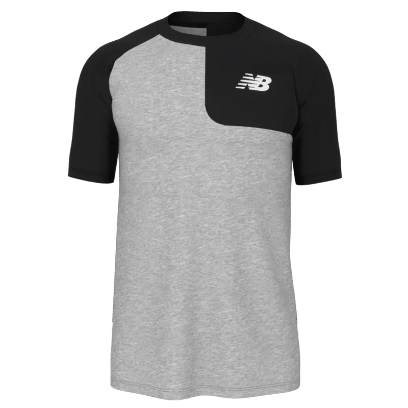 New Balance Men's SS Asym Baseball Top Left