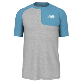 New Balance Men's SS Asym Baseball Top Left