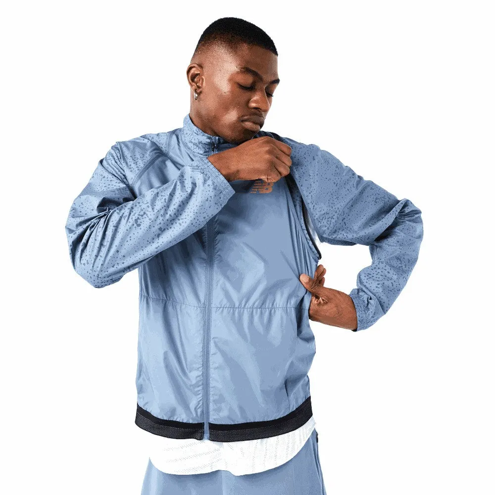 New Balance PMV Portable Run Jacket - Grey