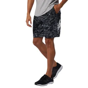 New Balance Tenacity 9-inch Printed Woven Shorts - Black