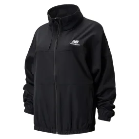 New Balance Womens Athletics Windbreaker - Black