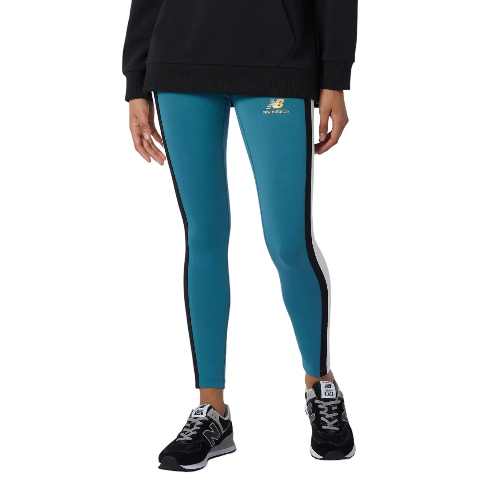 New Balance Womens Higher Learning Leggings - Blue