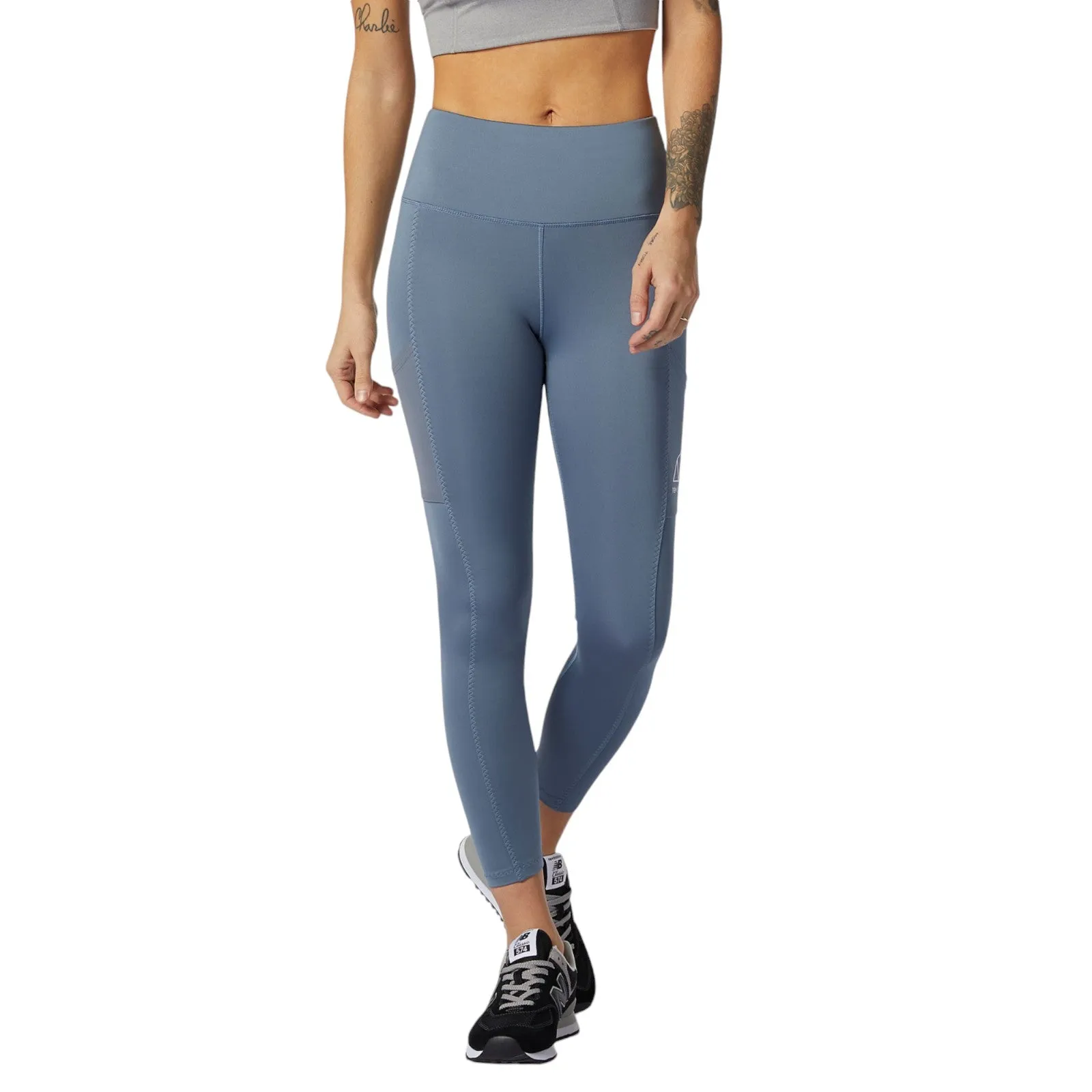 New Balance Womens NB All Terain Leggings - Grey