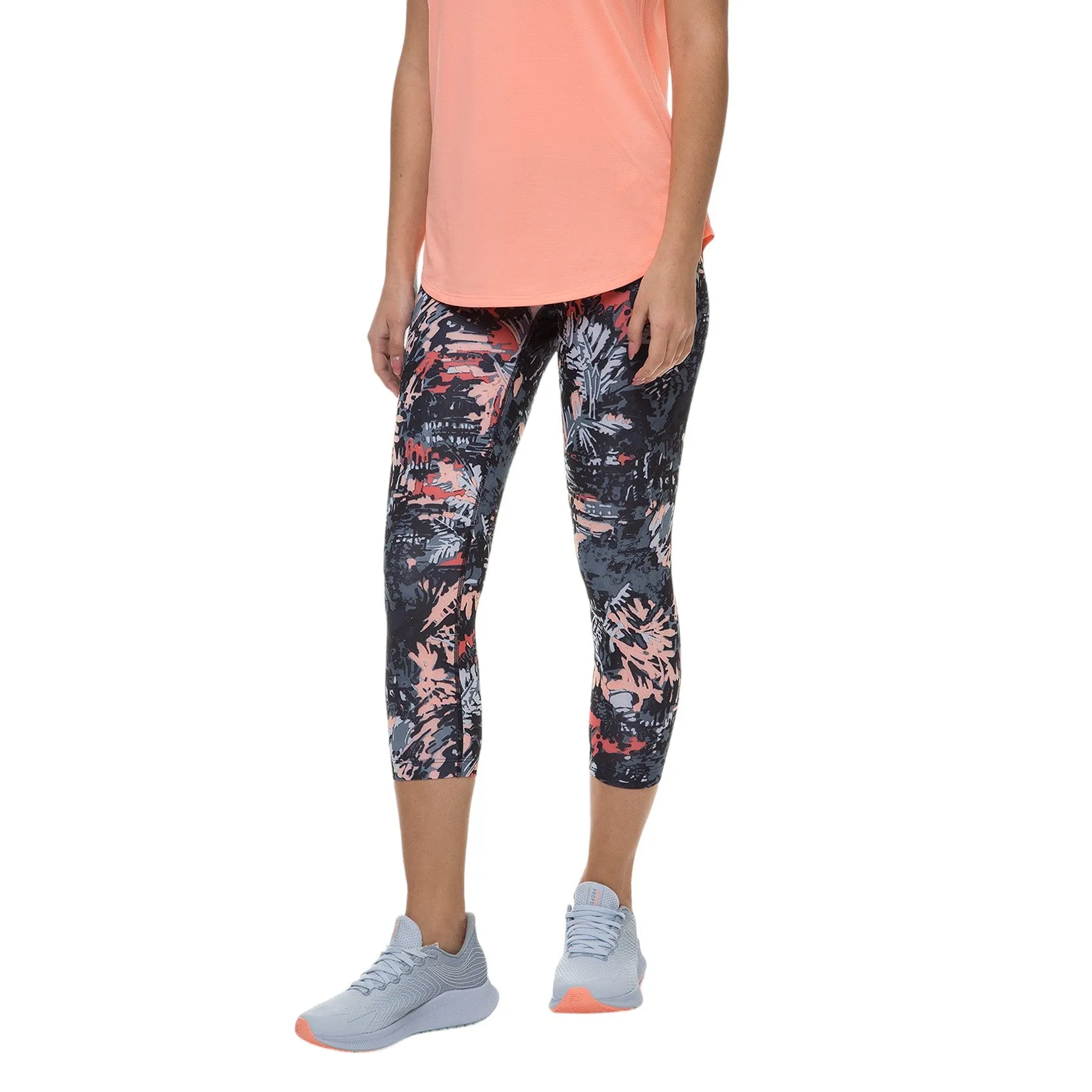 New Balance Womens Printed Accelerate 7.8 Capri Legging - Multi