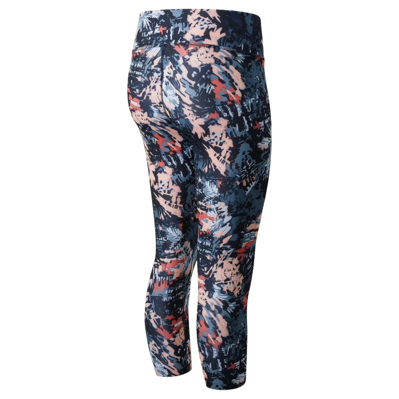 New Balance Womens Printed Accelerate 7.8 Capri Legging - Multi