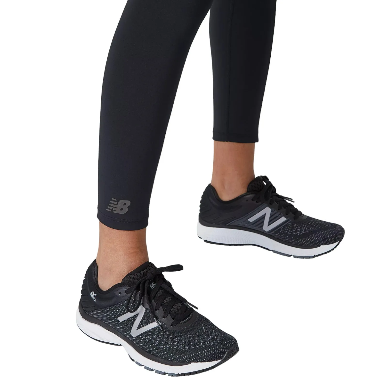 New Balance Womens Relentless High Rise 7/8 Tights - Black