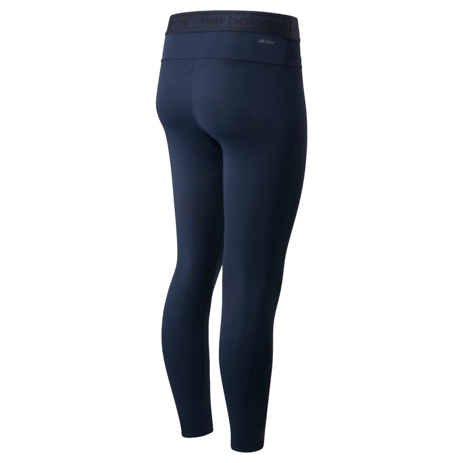 New Balance Womens Relentless High Rise 7/8 Tights - Navy