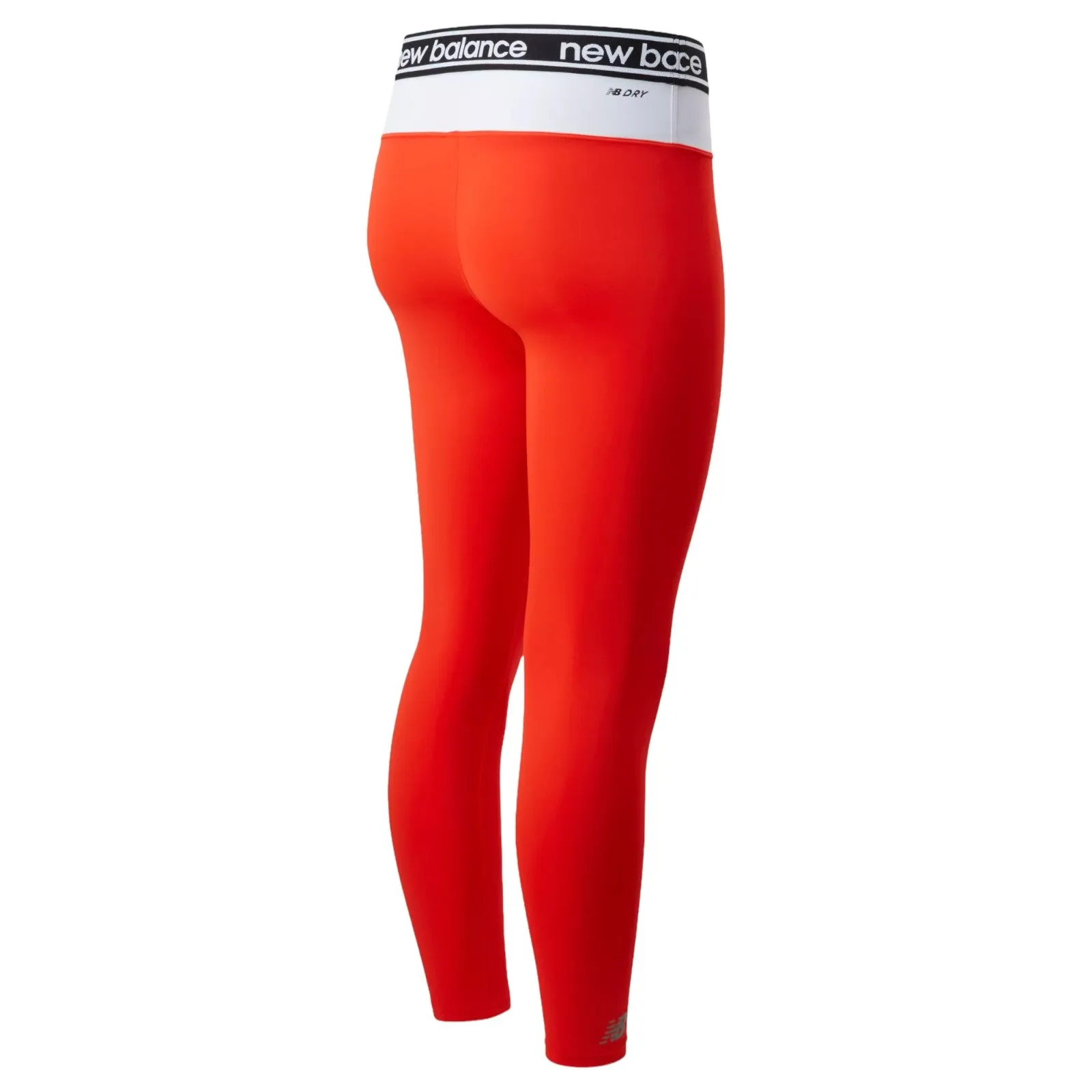 New Balance Womens Relentless High Rise 7/8 Tights - Red