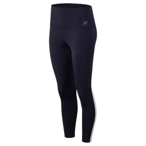 New Balance Womens Sport 7/8 Pocket Tights - Navy