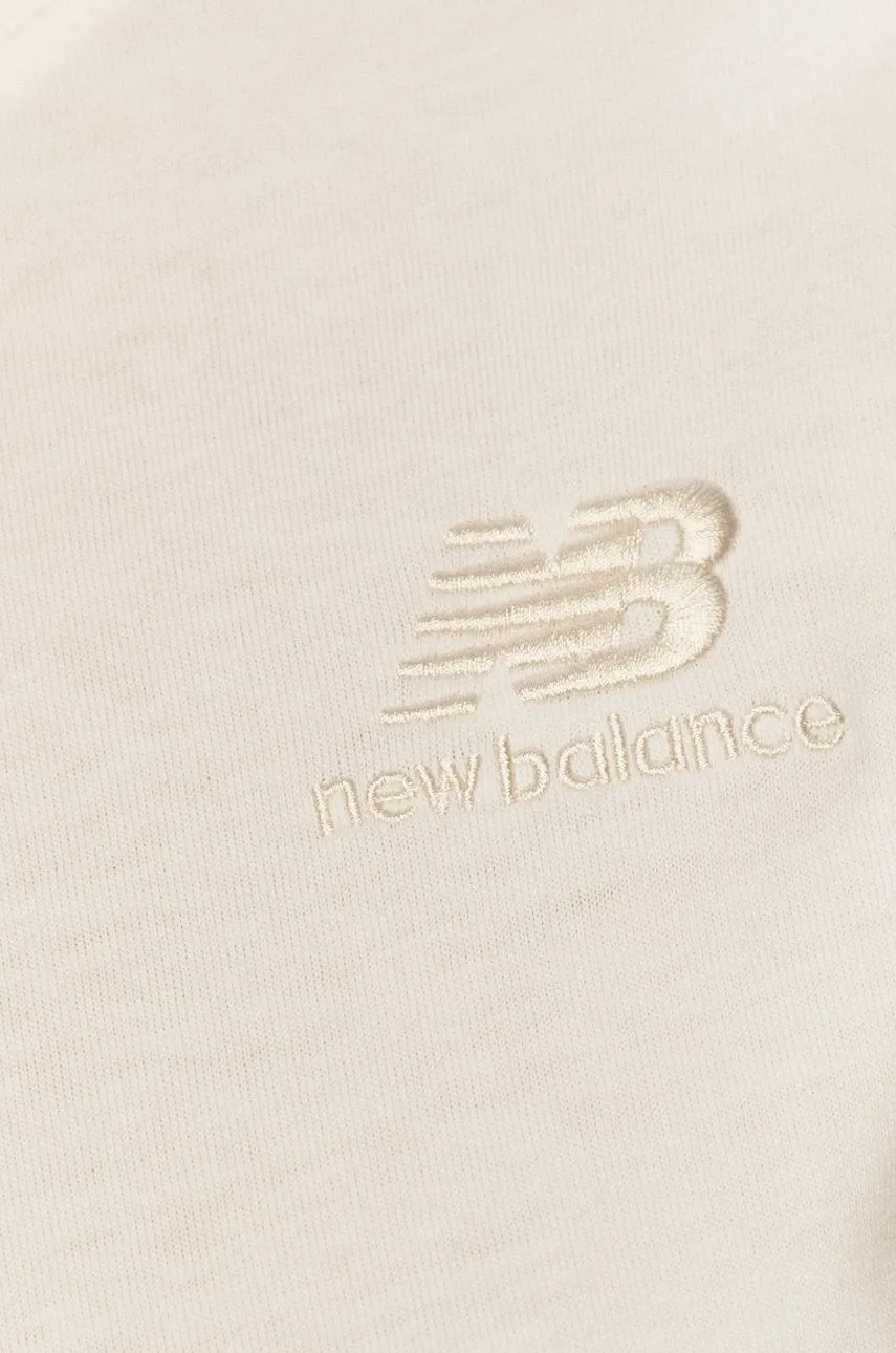 New Balance Womens Village Graphic Top - White