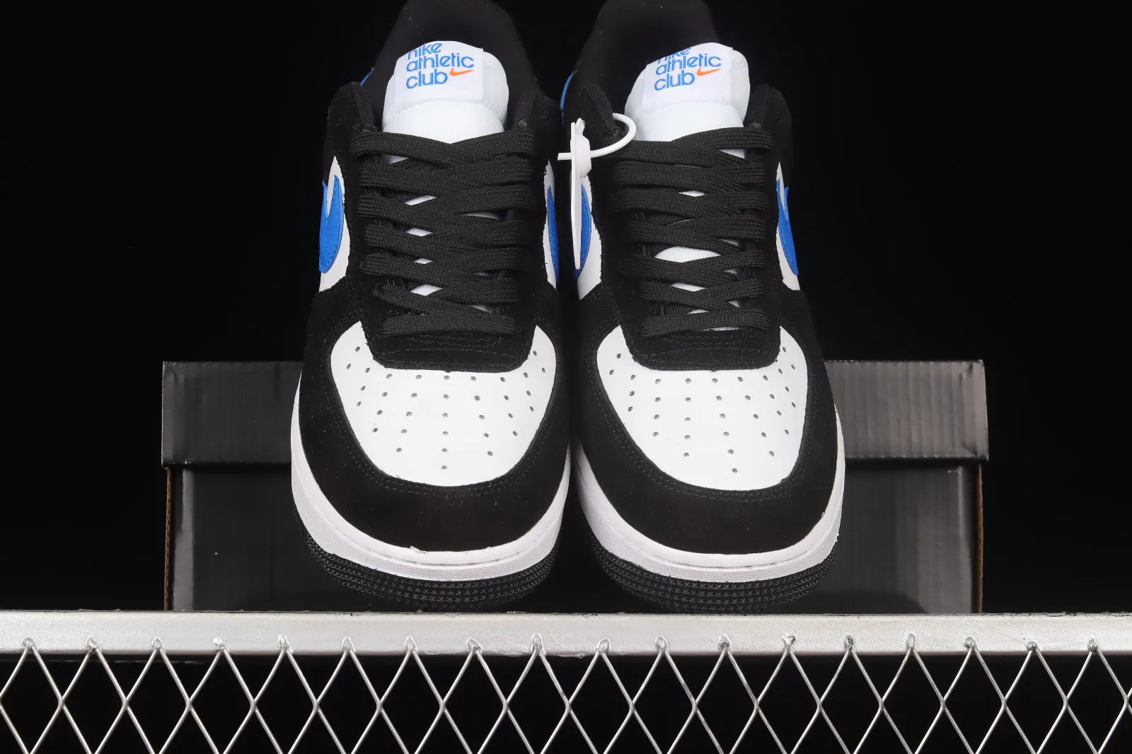 Nike Air Force 1 07 Low Black White Dark Blue DH7568-003