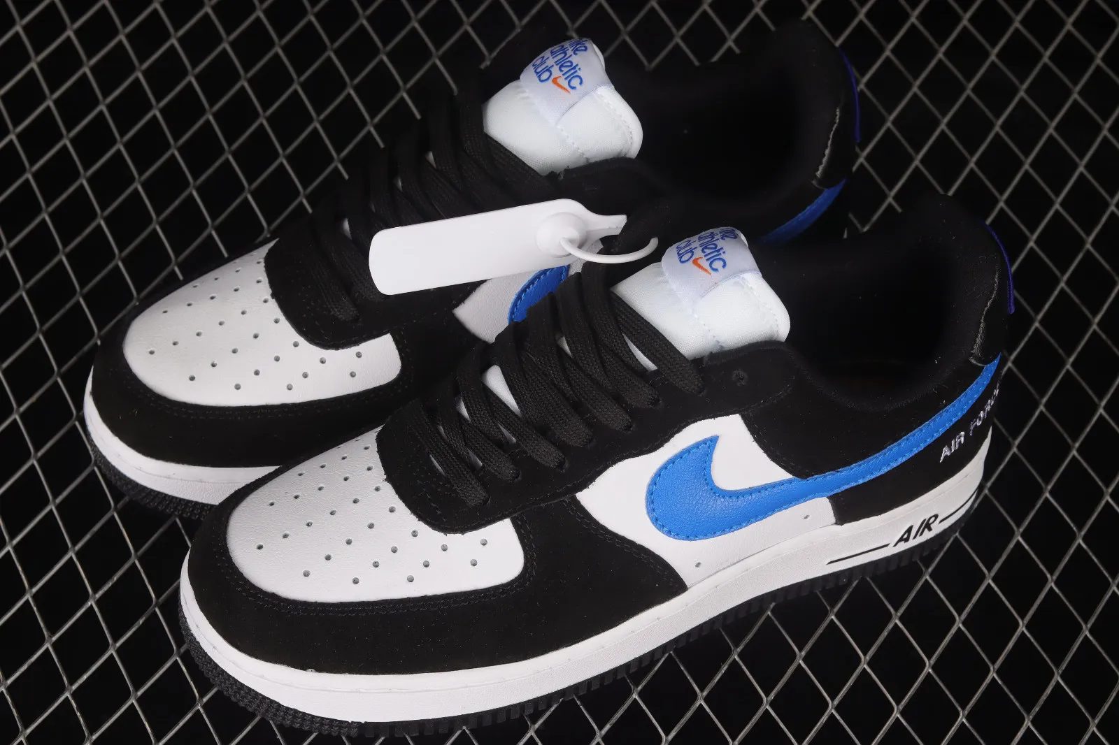 Nike Air Force 1 07 Low Black White Dark Blue DH7568-003