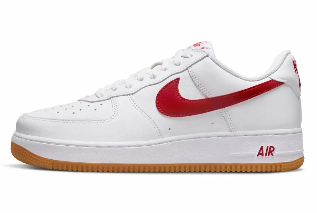 Nike Air Force 1 07 Low Color of the Month University Red Gum DJ3911-102