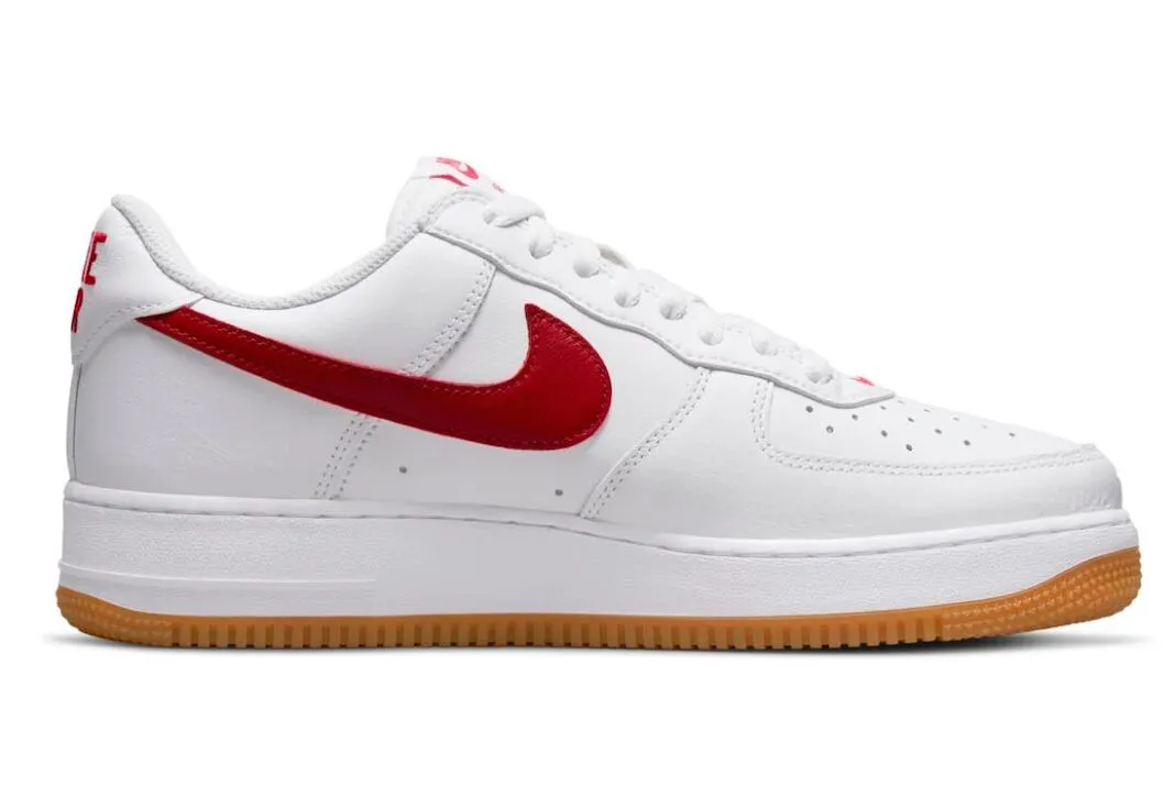 Nike Air Force 1 07 Low Color of the Month University Red Gum DJ3911-102