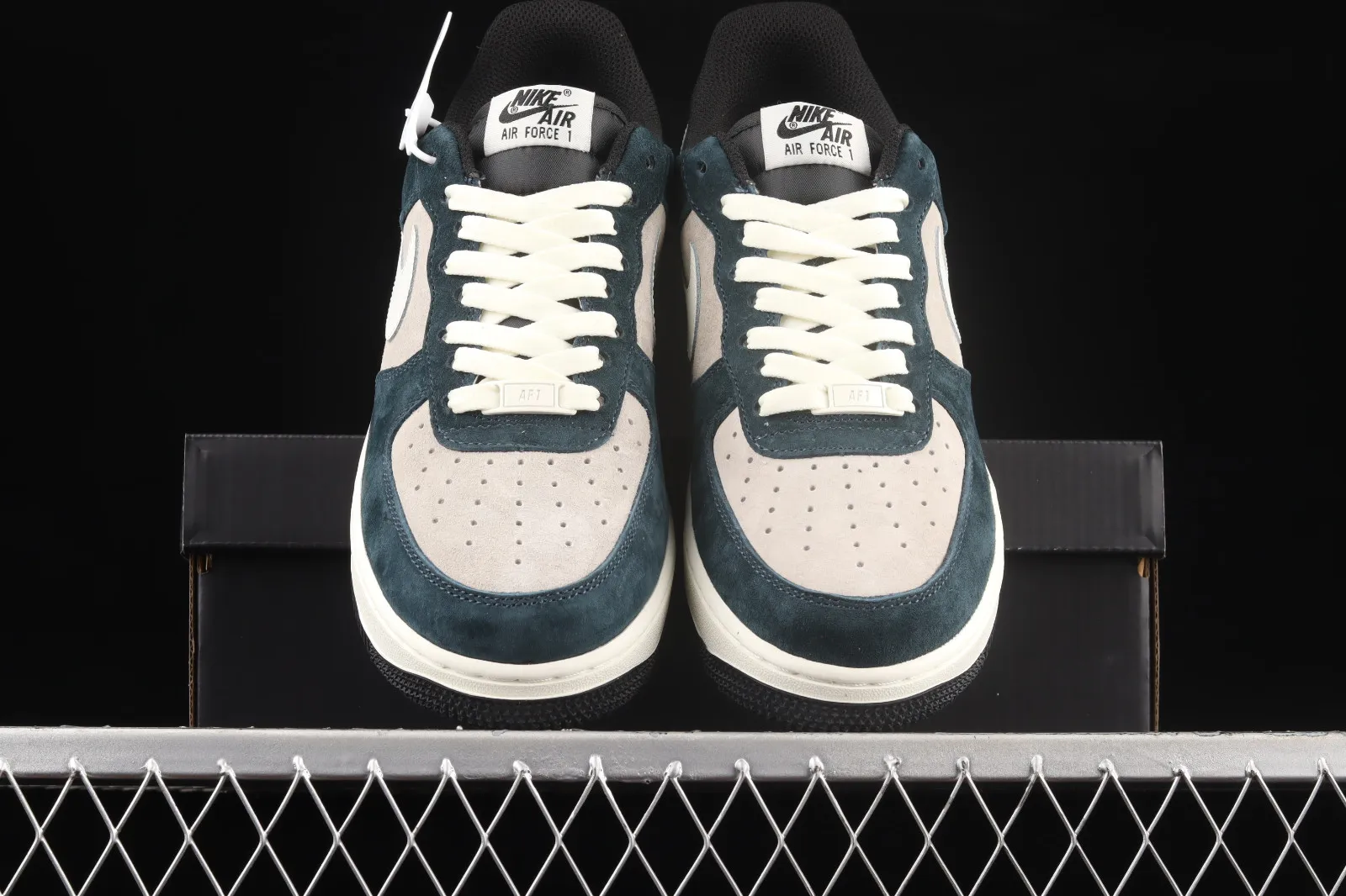 Nike Air Force 1 07 Low Dark Green Grey Beige White NT9955-318