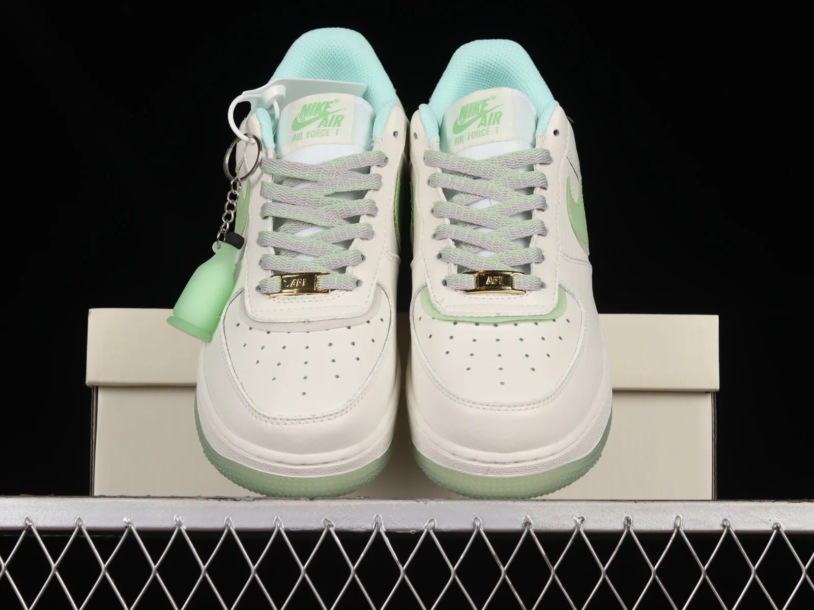 Nike Air Force 1 07 Low Mojito Green Grey White CW1574-802