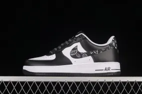 Nike Air Force 1 07 Low Paisley Black White XM6389-316