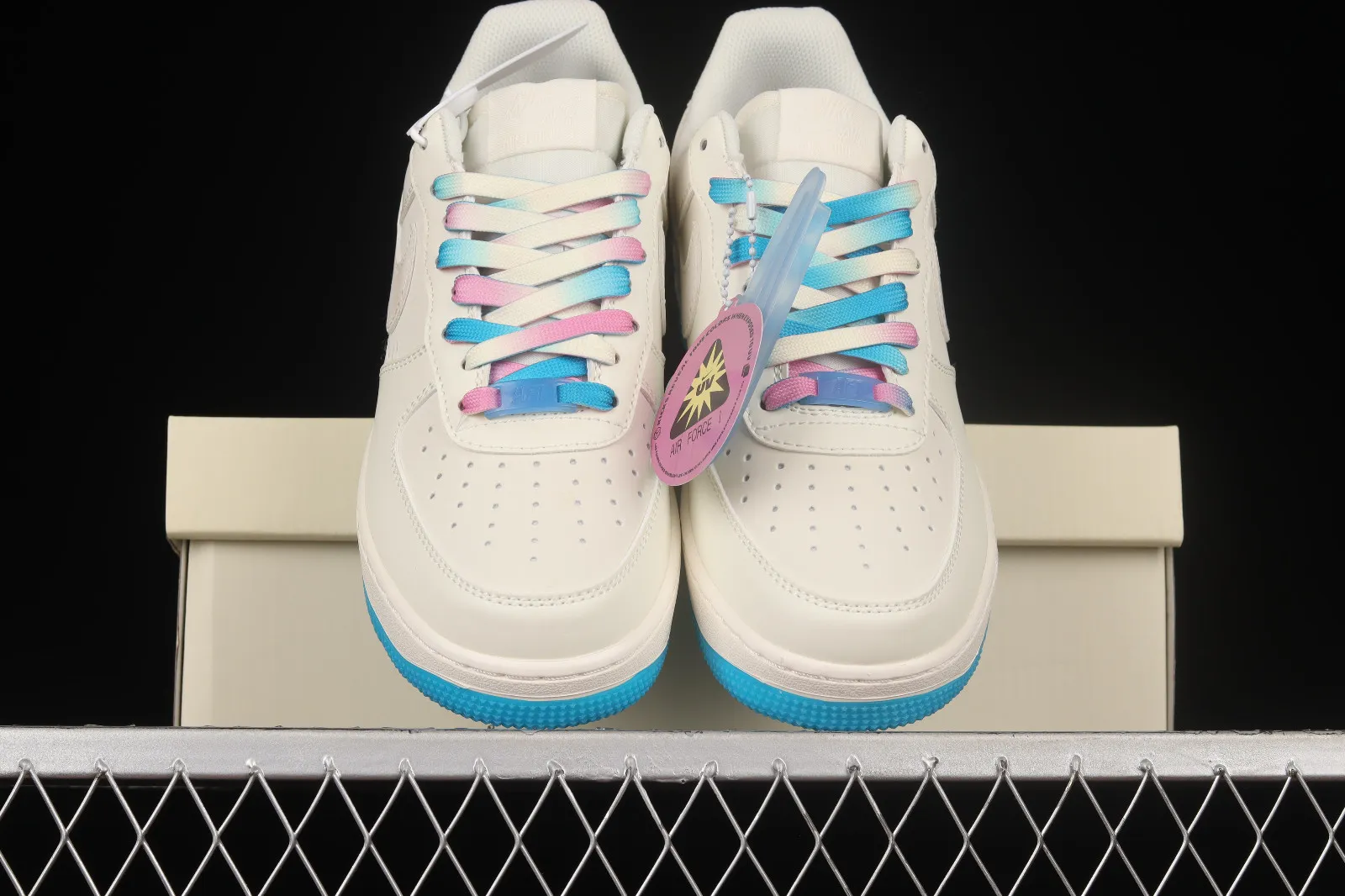 Nike Air Force 1 07 Low SU19 Rice White Blue Seven Color CH6696-326