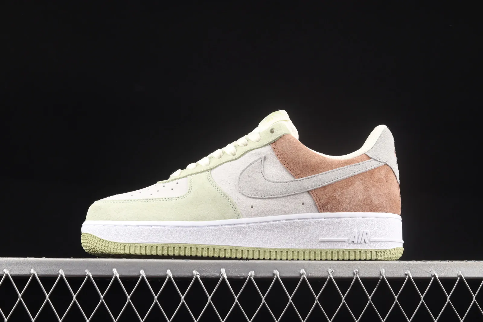 Nike Air Force 1 07 Low White Light Green Grey Brown DL5819-618