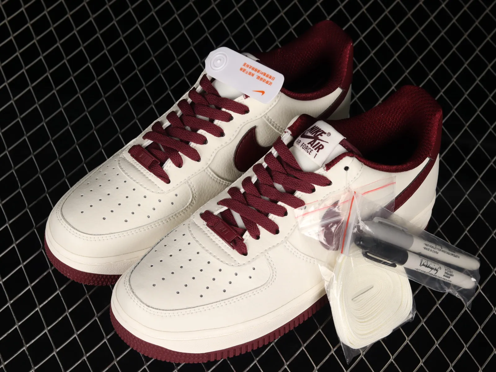 Nike Air Force 1 07 SU19 White Wine Red GH5622-063