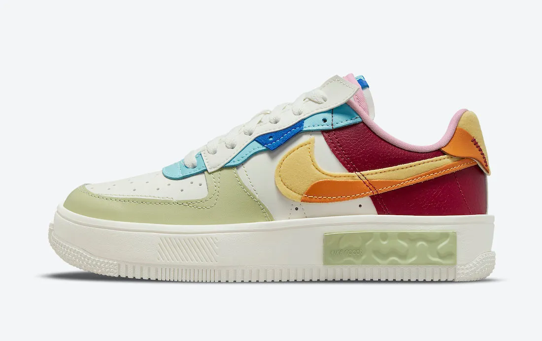 Nike Air Force 1 Fontanka St. Petersburg Raves Sail Saturn Gold Multi-Color DO6719-100