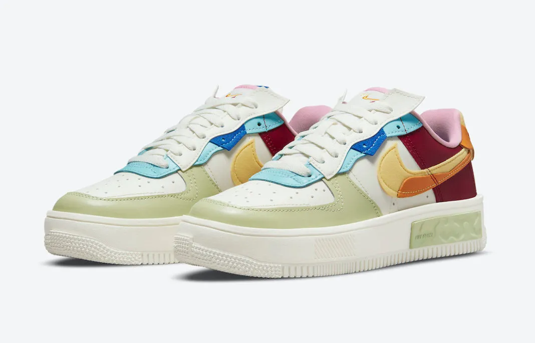 Nike Air Force 1 Fontanka St. Petersburg Raves Sail Saturn Gold Multi-Color DO6719-100