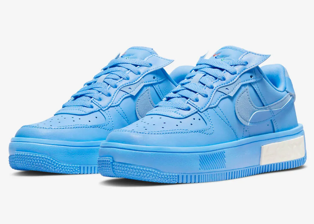 Nike Air Force 1 Fontanka University Blue Black DH1290-400