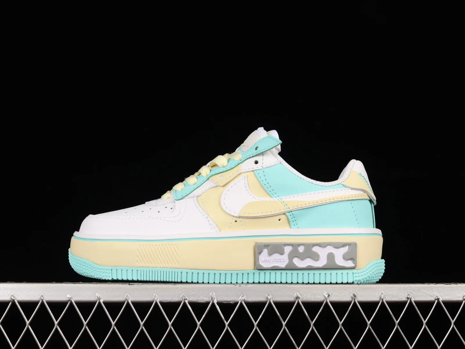 Nike Air Force 1 Fontanka White Yellow Green CW6688-610