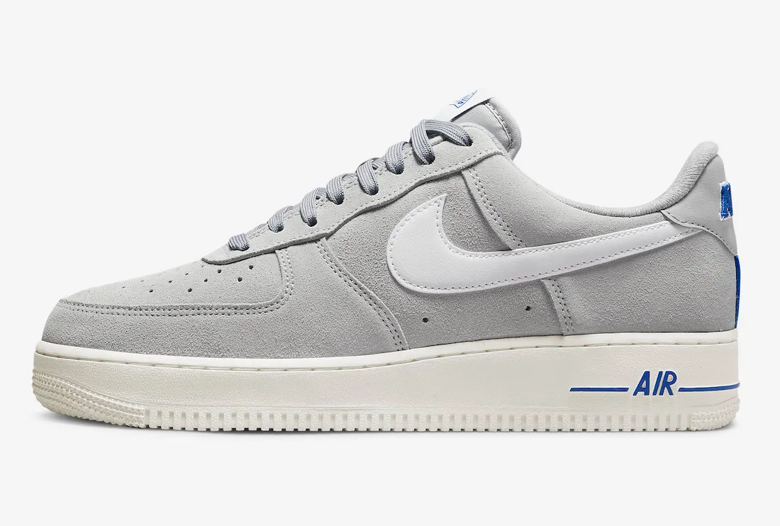 Nike Air Force 1 Low Athletic Club Light Smoke Grey White Sail Hyper Royal DH7435-001