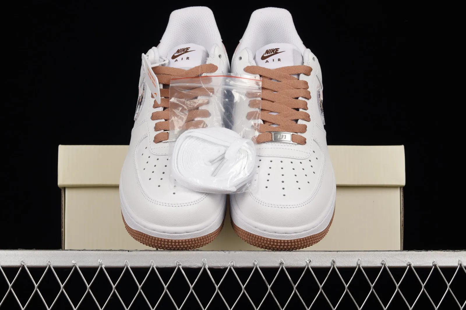 Nike Air Force 1 Low Beige White Hook AF1234-003