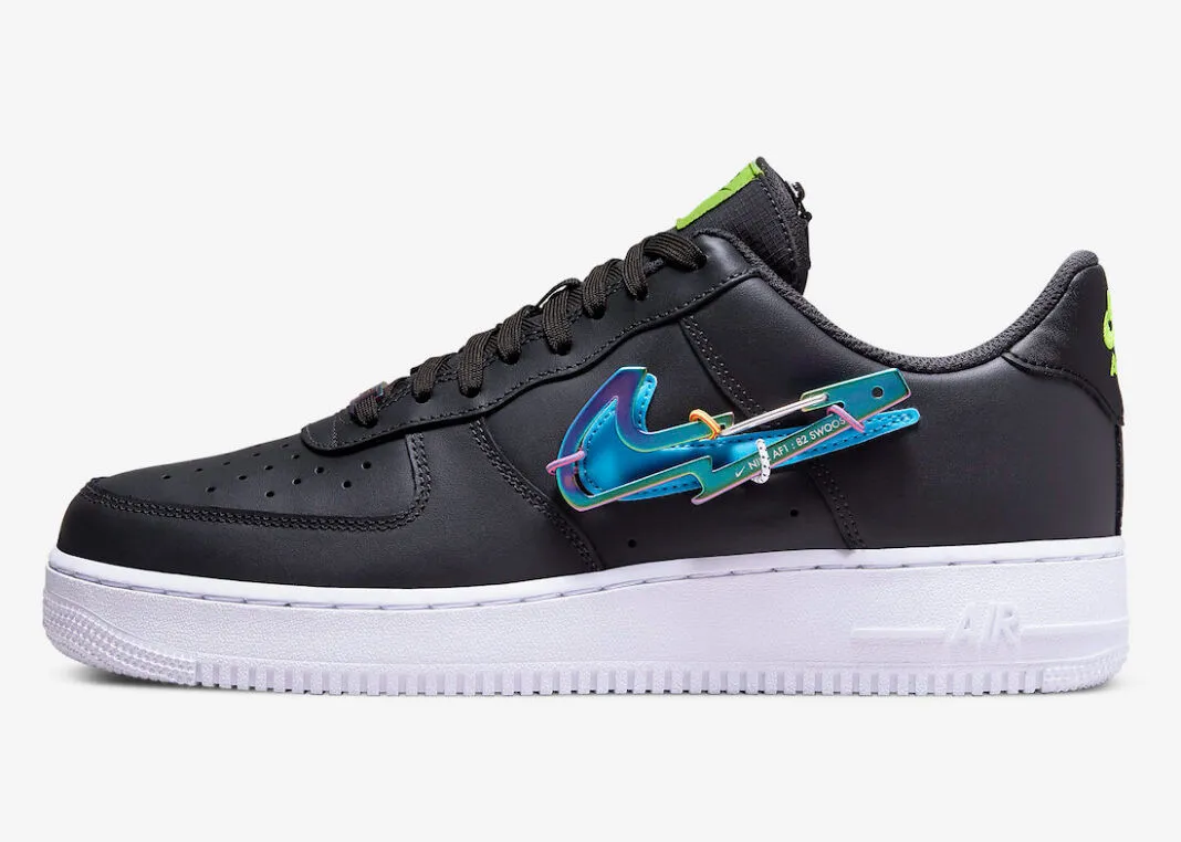 Nike Air Force 1 Low Carabiner Dark Smoke Grey Photo Blue Volt DH7579-001