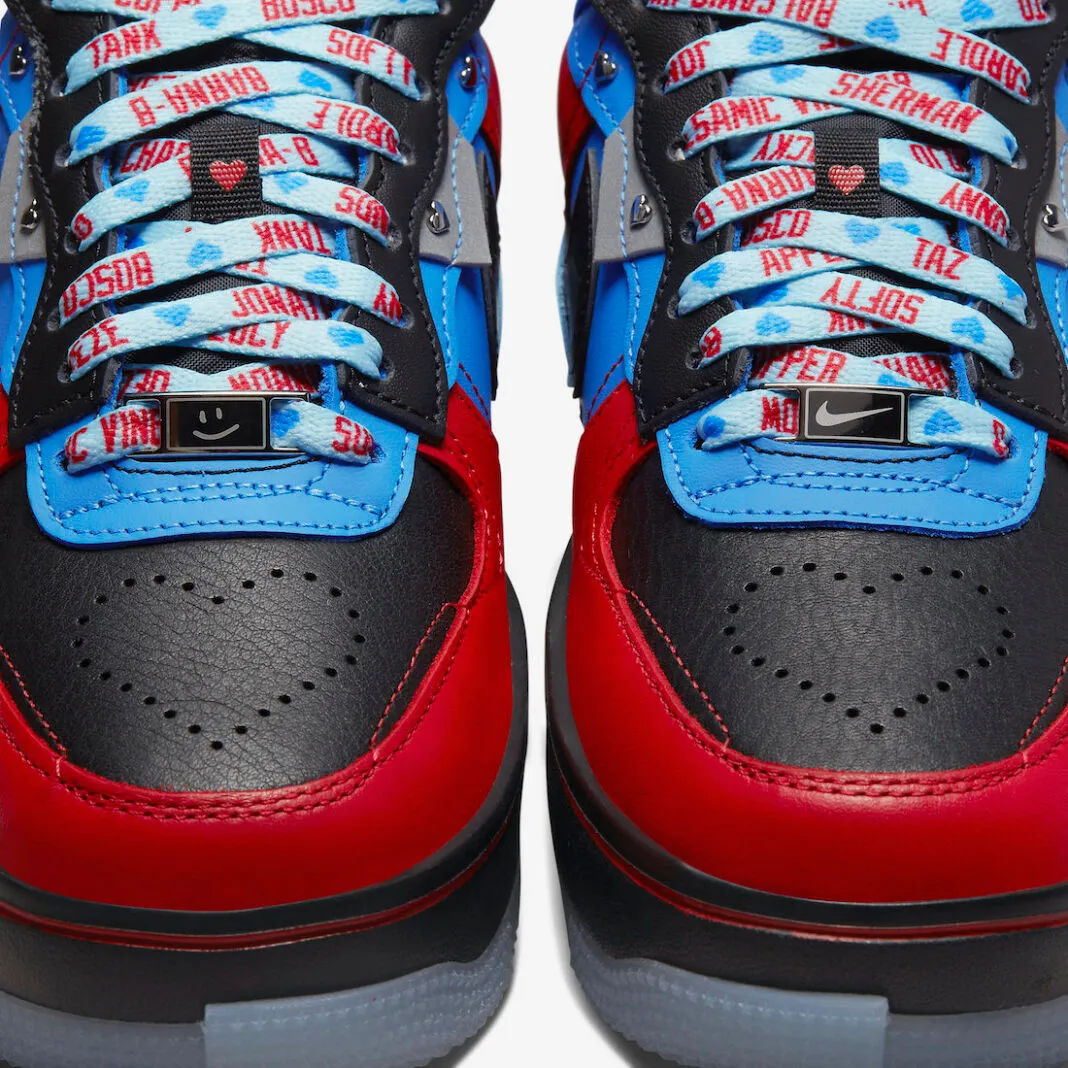 Nike Air Force 1 Low Fontanka Doernbecher Cidni Black Blue Red DR6259-600