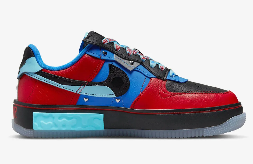 Nike Air Force 1 Low Fontanka Doernbecher Cidni Black Blue Red DR6259-600